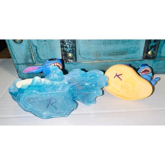 Disney Lilo and Stitch Set of 7 Figures PVC Toys Cake - Picture 6 of 6